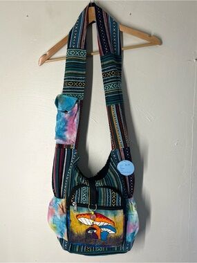 Bohemian Mushroom‎ Crossbody Bag